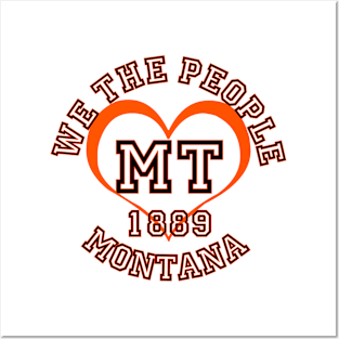 Show your Montana pride: Montana gifts and merchandise Posters and Art